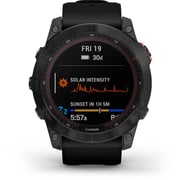 Garmin 010-02541-01 Fenix 7X Solar Smart Watch Slate Grey/Black