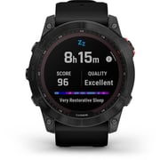 Garmin 010-02541-01 Fenix 7X Solar Smart Watch Slate Grey/Black