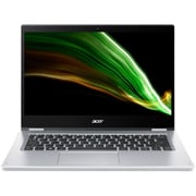 Acer Spin 1 SP114-31-C63Y NX.ABWEM.007 2-in-1 Convertible Laptop - Celeron 1.1GHz 4GB 128GB Win11 14inch FHD Silver English/Arabic Keyboard