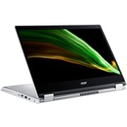 Acer Spin 1 SP114-31-C63Y NX.ABWEM.007 2-in-1 Convertible Laptop - Celeron 1.1GHz 4GB 128GB Win11 14inch FHD Silver English/Arabic Keyboard