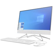 HP (2019) All-in-One Desktop - 10th Gen / Intel Core i5-10210U / 21.5inch FHD / 1TB HDD+256GB SSD / 16GB RAM / Windows 10 Pro / White - [200 G4]