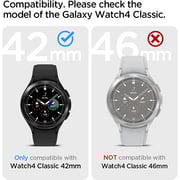 Spigen Liquid Air Armor Designed For Samsung Galaxy Watch 4 Classic 42mm Case Cover - Matte Black