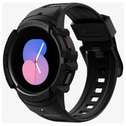 Spigen Rugged Armor Pro Designed For Samsung Galaxy Watch 4 Case With Band 40mm (2021) - Black