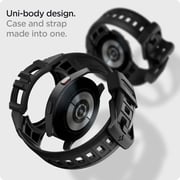 Spigen Rugged Armor Pro Designed For Samsung Galaxy Watch 4 Case With Band 40mm (2021) - Black