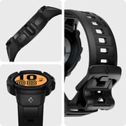 Spigen Rugged Armor Pro Designed For Samsung Galaxy Watch 4 Case With Band 40mm (2021) - Black