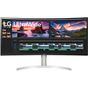 LG 38wn95c-w 38inch Curved 21:9 Ultrawide QHD Monitor With Nano IPS White/Silver