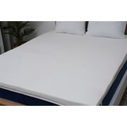Pan Emirates Latex Polyester Mattress Topper White 200x200x5cm