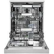 Sharp Dishwasher 3 Basket, 14 Place Settings & 8 Program - Model Qw-ma814-wh White