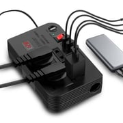 Green Lion Gnspow300w Spark 3 Car Power Inverter 300w - Black