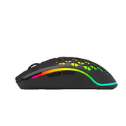 Porodo Gaming 9d Wireless Rgb Mouse 10000 Dpi With Built-in Rechargable Battery 600mah - Black