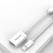Green Lion Multi-function Otg ( Lightning To Usb Camera Adapter ) - White