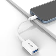 Green Lion Multi-function Otg ( Lightning To Usb Camera Adapter ) - White