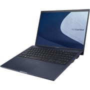 ASUS ExpertBook B1 (2020) Laptop - 11th Gen / Intel Core i5-1135G7 / 15.6inch FHD / 8GB RAM / 512GB SSD / Shared Intel Iris Xe Graphics / Windows 10 Pro / English & Arabic Keyboard / Black / Middle East Version - [B1500CEAE-BQ0718R]