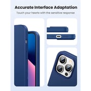 MindPure Protettivo-Series Silicone Case Dark Blue Apple iPhone 13 Pro