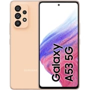 Samsung Galaxy A53 128GB Awesome Peach 5G Dual Sim Smartphone - Middle East Version