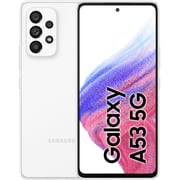 Samsung Galaxy A53 128GB Awesome White 5G Dual Sim Smartphone - Middle East Version