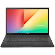 ASUS Vivobook 14 Slim Laptop - 11th Gen Core i7 2.8GHz 16GB 1TB 2GB 14inch FHD Win11Home Black English/Arabic Keyboard K413EQ-EB572W