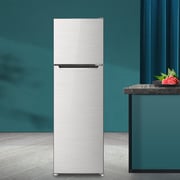 Chiq 218 Liter Refrigerator Double Door Direct Cool Silver Model Ctm218dsk -1 Years Full & 5 Years Compressor Warranty