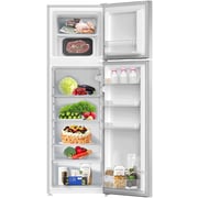 Chiq 218 Liter Refrigerator Double Door Direct Cool Silver Model Ctm218dsk -1 Years Full & 5 Years Compressor Warranty
