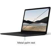 Microsoft Surface Laptop 4 (2020) - 11th Gen / Intel Core i7-1185G7 / 13.5inch PixelSense Display / 16GB RAM / 512GB SSD / Shared Intel Iris Xe Graphics / Windows 11 Home / English & Arabic Keyboard / Black / Middle East Version - [5EB-00125]