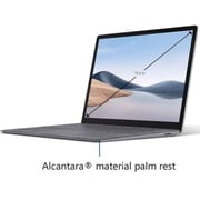 Microsoft Surface Laptop 4 (2021) - 11th Gen / Intel Core i5-1145G7 / 13.5inch PixelSense Display / 8GB RAM / 512GB SSD / Shared Intel Iris Xe Graphics / Windows 11 Home / English & Arabic Keyboard / Platinum / Middle East Version - [5BT-00126]