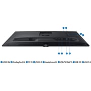 Samsung 32-inch Wqhd Monitor 75hz, Hdmi,display Port,hdr10,usb3.0 Hub,height Adjustable Stand - Ls32a600nwmxue