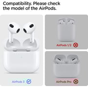 Spigen Tag Armor Duo Designed For Airpods 3 Case (3rd Generation) And Airtag Case Cover - Black