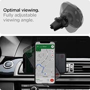 Spigen Mag Fit Phone Holder Car Mount Designed For Magsafe (charger Not Included) (requires Usb-c Car Charger) - Black