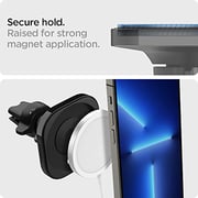 Spigen Mag Fit Phone Holder Car Mount Designed For Magsafe (charger Not Included) (requires Usb-c Car Charger) - Black
