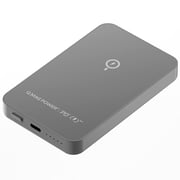 Momax Q.mag Power7 10000mah Magnetic Wireless Battery Pack Compatible With Magsafe - Space Grey