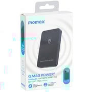 Momax Q.mag Power7 10000mah Magnetic Wireless Battery Pack Compatible With Magsafe - Space Grey