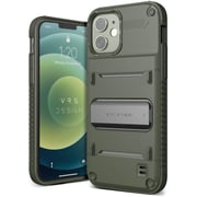 Vrs Design Quick Stand Designed For Iphone 12 Case And Iphone 12 Pro Case Cover (6.1 Inch) With Kickstand - Green