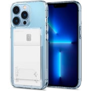 Spigen Crystal Slot Dual Designed For Iphone 13 Pro Max Case Cover - Crystal Clear