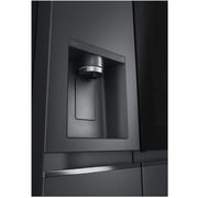 LG Side by Side Refrigerator Instaview Door-in-Door with Dispenser 674 Litres UVnano LINEARCooling ThinQ GR-X267CQES