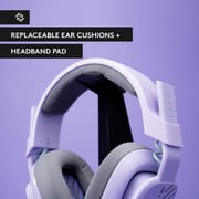 Astro A10 55705 PC Wired Over Ear Gaming Headset Asteroid Lilac