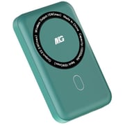 Maxguard Veloce-Series Magnetic Wireless Powerbank 10000mAh Green MG-VC12-GN