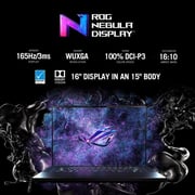 ASUS ROG Zephyrus M16 (2022) Gaming Laptop - 12th Gen / Intel Core i7-12700H / 16inch WUXGA / 16GB RAM / 1TB SSD / 6GB NVIDIA GeForce RTX 3060 Graphics / Windows 11 Home / English & Arabic Keyboard / Black / Middle East Version - [GU603ZM-LS047W]