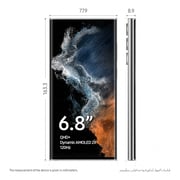 Samsung Galaxy S22 Ultra 5G 256GB Phantom White Smartphone