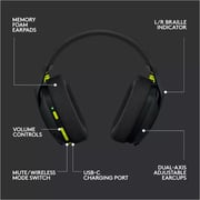 Logitech 981-001050 G435 Wireless On Ear Gaming Headset Black
