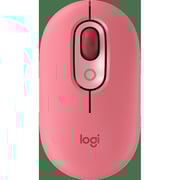 Logitech Wireless Pop Mouse with Customizable Emoji Heartbreaker Rose