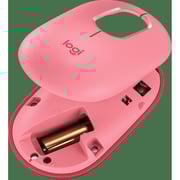 Logitech Wireless Pop Mouse with Customizable Emoji Heartbreaker Rose