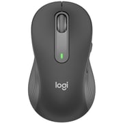 Logitech M650L Signature Wireless Mouse Graphite Left