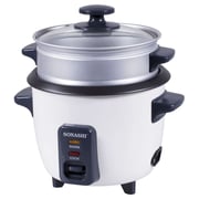 Buy Sonashi Aluminium Rice Cooker With Steamer Online in UAE | Sharaf DG