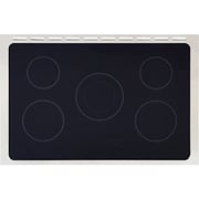 Milton Ceramic Cooker With Electric Fan Oven & Full Safety Silver, Size 90x60 Cm - Made In Turkey Model Fs9060vct-s, 1 Year Warranty