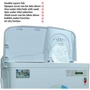 Nobel Twin Tub Semi Automatic Washer 12 kg NWM1301
