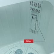 Nobel Twin Tub Semi Automatic Washer 12 kg NWM1301