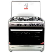 Nobel Gas Cooker Silver 90X60 Full Safety Ffd Gas Oven NGC9690 (Basic Installation Included)