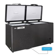 Nobel Double Door Freezer Stone Gray 530 Ltr Gas R600a  Outside Conderser