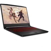 MSI Katana GF66 (2022) Gaming Laptop - 12th Gen / Intel Core i7-12700H / 15.6inch FHD / 16GB RAM / 512GB SSD / 4GB NVIDIA GeForce RTX 3050 Ti Graphics / Windows 11 Home / English & Arabic Keyboard / Black / Middle East Version - [GF66-12UD]