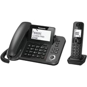 Panasonic Kx-tgf310 Corded And Cordless Phone Black